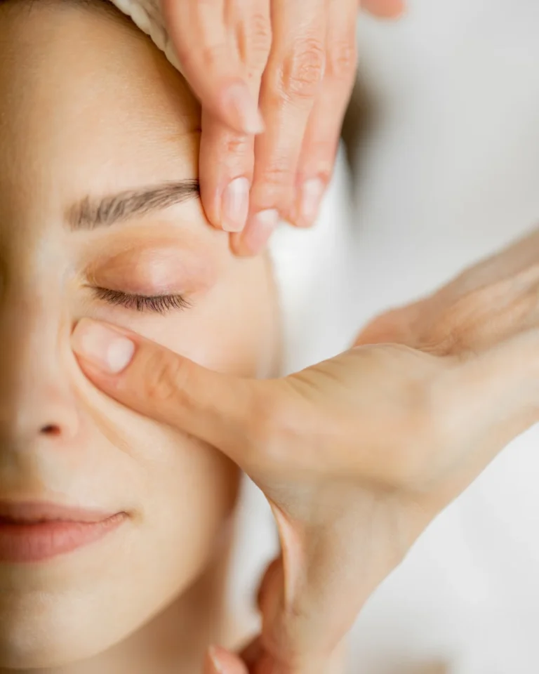 Facial lymphatic drainage treatment in Wakefield